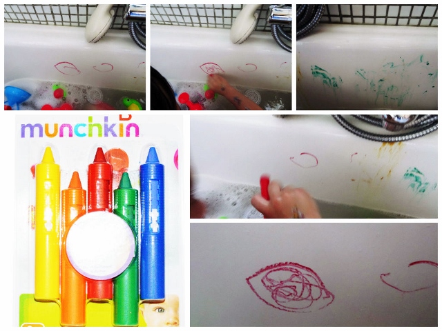 Crayon pour le bain - Crayon magique pour douche et baignoire